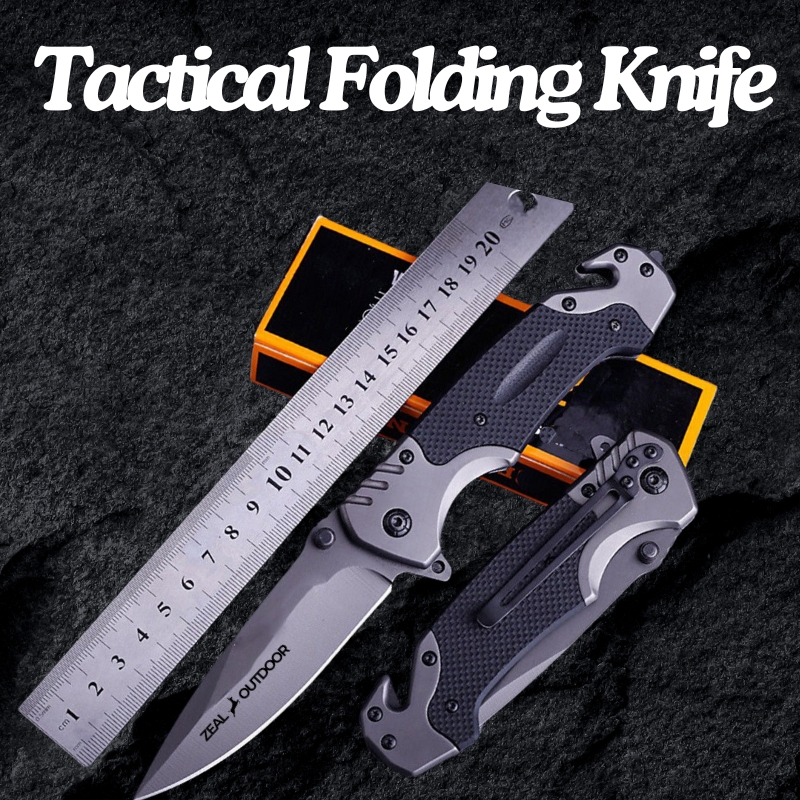 Tactical Folding Knife Matt-Black