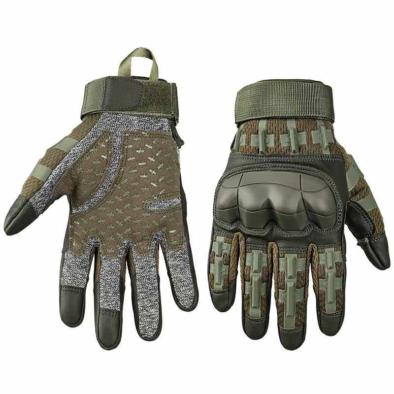 SKC-001 Combat Brown Military Gloves