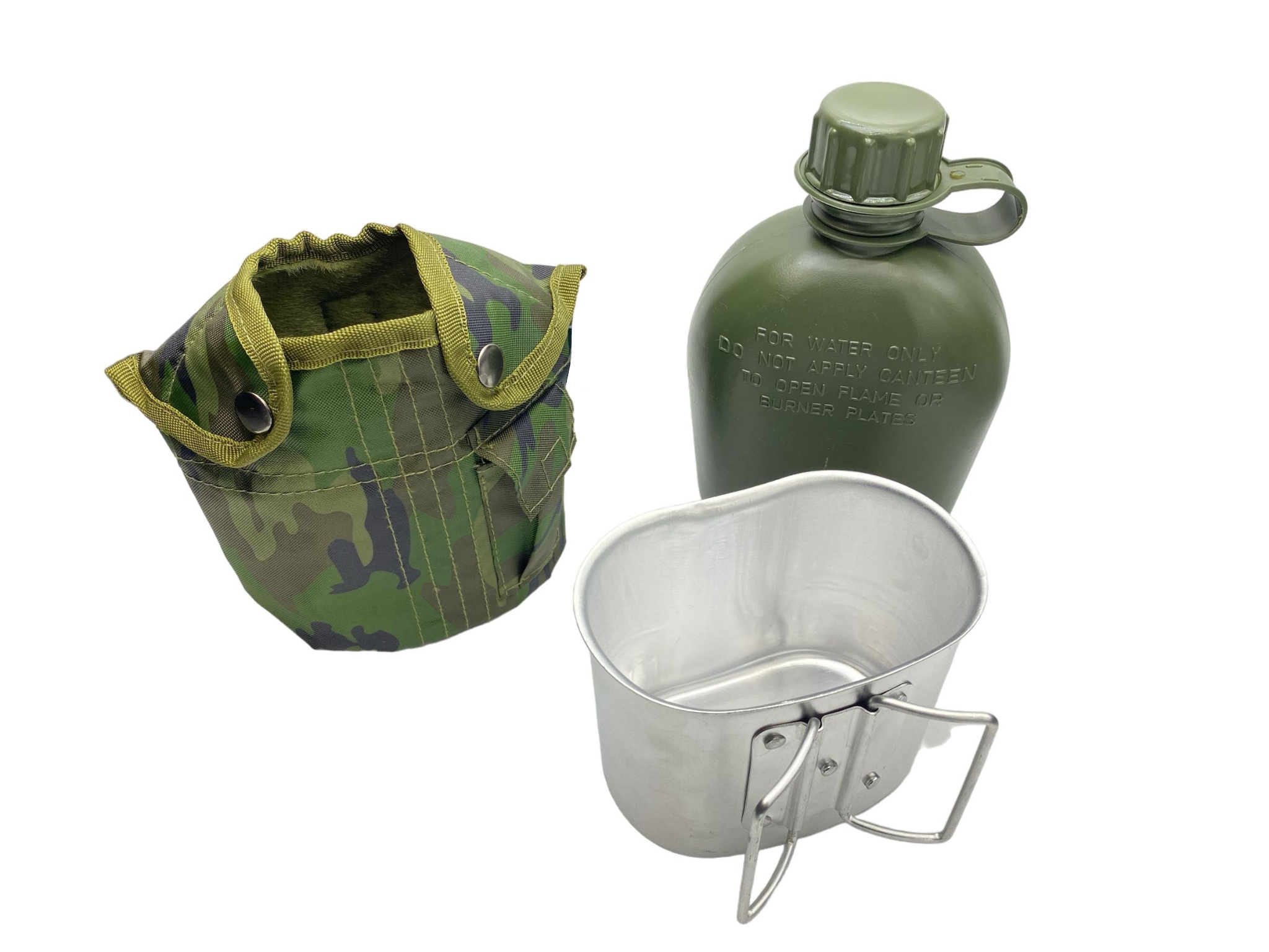 Military Water Bottle With Heat Pan