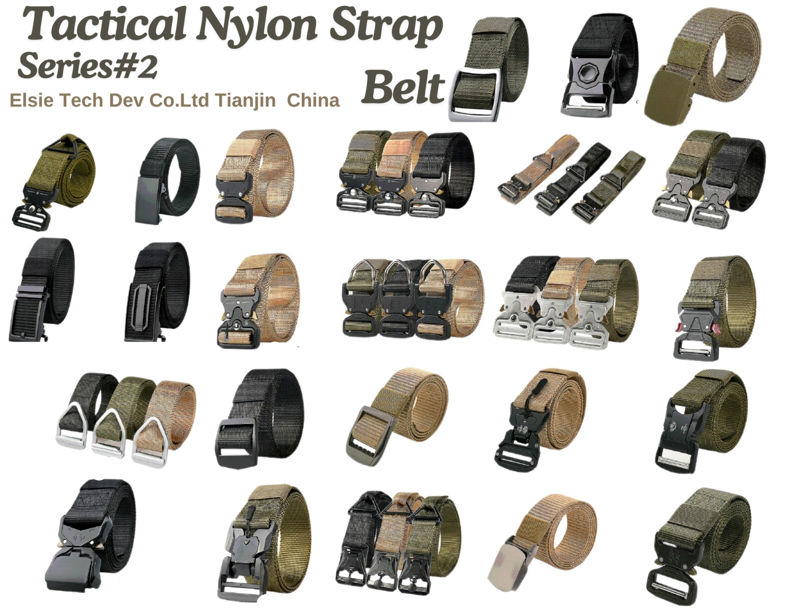 Tactical Nylon Belt Series 2