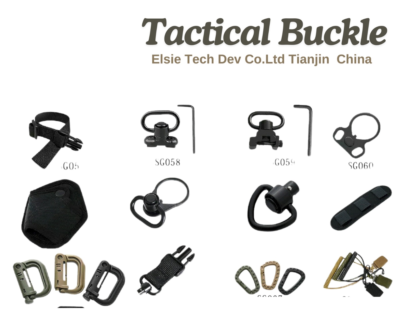 Tactical Safety Clips And Carbanier