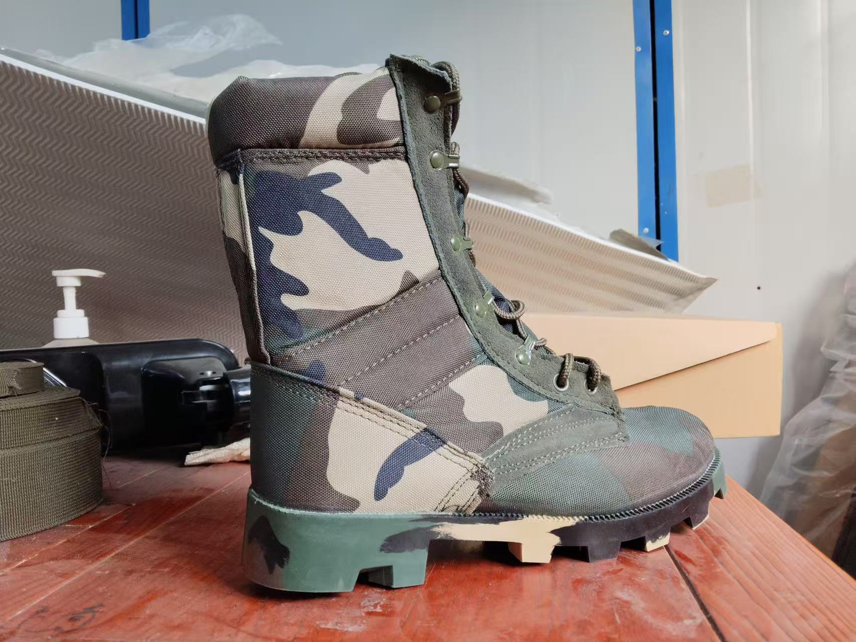 Tactical Camflouge Green Shoes