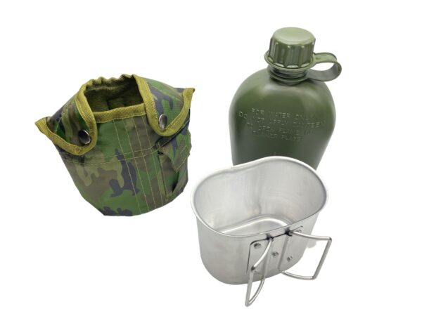 Military Water Bottle With Heat Pan