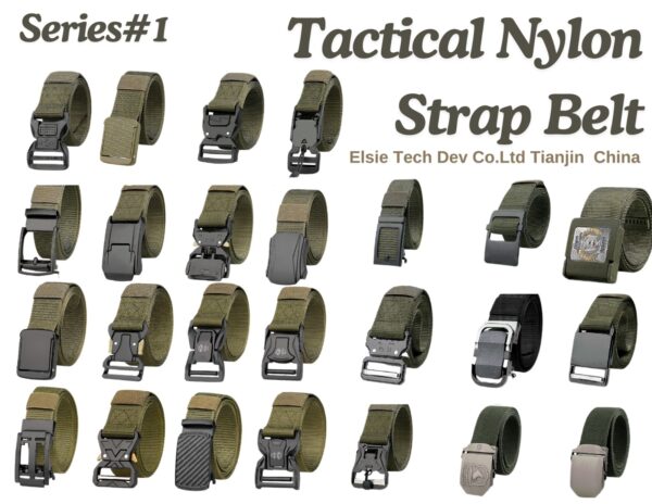 Tactial Nylon Buckle Belt Series 1