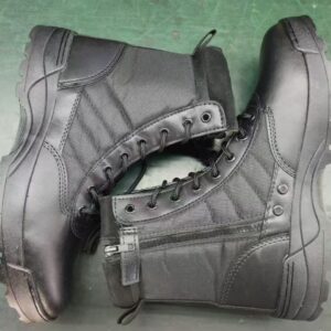 Tactical Black Long Neck Shoes